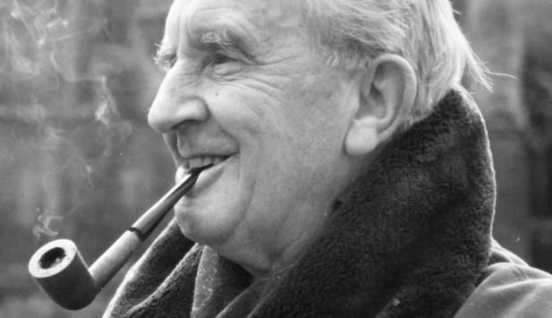photograph of jrr tolkien